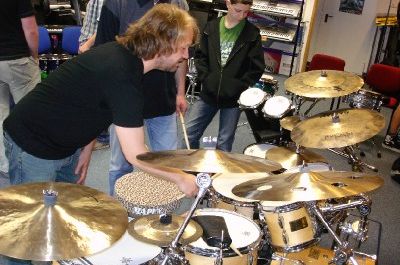 Drum-Workshop mit Claus Hessler 2006